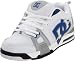 DC Men's Frenzy Skate Shoe,White/Royal/Armor,11 M US