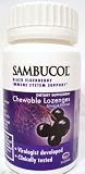 Sambucol Black Elderberry Inmune System sopport Chewable Lozenges - 30 Ct.