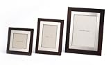 Electronics : Silver Plated Rosewood Frame-8x6"