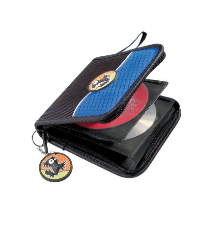 Vivanco CD-Organiser f&uuml;r 12 CDs schwarz/blau - Fisch-Motiv Preisvergleich