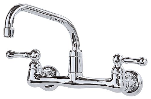 American Standard Heritage Wall Mount Kitchen Faucet - Chrome