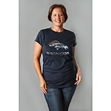 5th and Ocean Denver Broncos Womens Plus Size Short Sleeve Triblend T-Shirt XX Large
