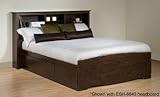 Prepac EBD-5600 - Manhattan Double Platform Storage Bed - 6 drawers (Espresso) Prepac EBD-5600 - Manhattan Double Platform Storage Bed - 6 drawers (Espresso)