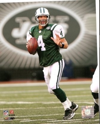 Brett Favre New York Jets Action 8x10 Photo