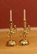 Dollhouse Miniature Angel Candle Holders