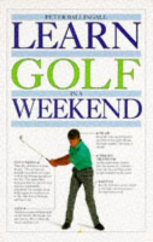 Large cover for Learn Golf in a Weekend (Learn in a weekend)
