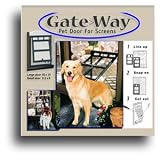 Gate Way Pet Door for Screens - Large 12 x 16