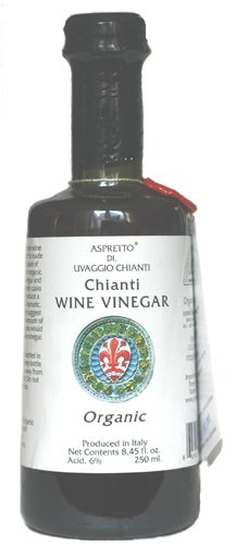 Aspretto Organic Chianti Wine Vinegar, 8.5 oz. by Casale