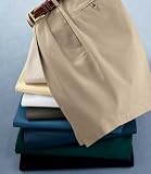 Traveler Plain Front Cotton Shorts