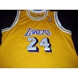 Kobe Bryant Mitchell and Ness Throwback Home Gold Los Angeles Lakers Jersey (56)