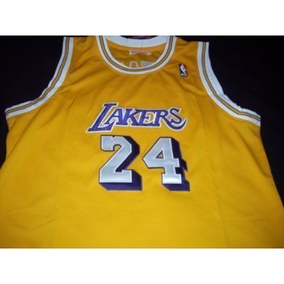 Kobe Bryant Mitchell and Ness Throwback Home Gold Los Angeles Lakers Jersey (56)