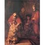 Return of the Prodigal Son Fine Art Poster Print by Rembrandt van Rijn, 22x28