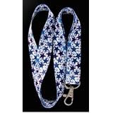 Blue Star Lanyard Keychain Holder by MG Tires Racing