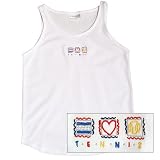 Tennis Trio Embroidered Tank
