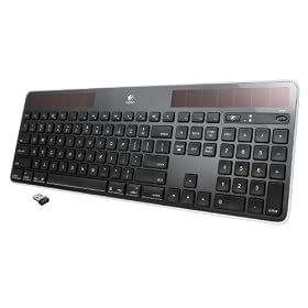 Logitech Wireless Solar Keyboard K750 for Mac - Black (920-003471)
