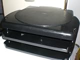 New Swivel Base Computer Monitor Stand w/ 2 trays