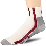 point6 Velo Cycling Ultra Light Cushion Mini Crew Socks (Natural, Medium)