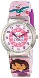Nickelodeon Dora the Explorer Kids' DTEKQ1045 Time Teacher Watch