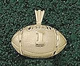 Anderson Jewelry Illinois Fighting Illini Football Gold Charm