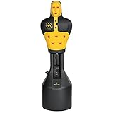 Bruce Lee Men's Slam Free Standing Punch Bag - Black/Yellow