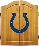 Indianapolis Colts NFL Dart Board w/Cabinet
