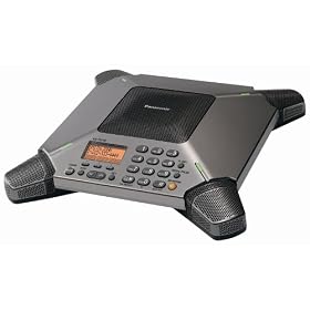 Panasonic KX-TS730S 8-Microphone Conference Speakerphone with Caller ID and 120-Minute Recording