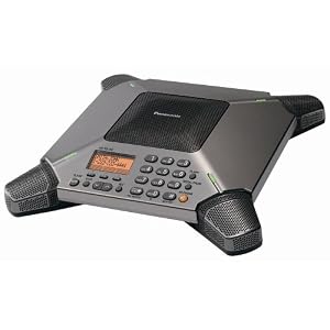 Panasonic KX-TS730S 8-Microphone Conference Speakerphone with Caller ID and 120-Minute... by Panasonic