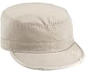 Vintage Military Fatigue Cap, Stone, XL