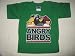 Angry Birds Bonkers Tee T-shirt Child Sized Green (Extra Small 2T)