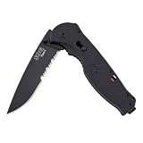 SOG Specialty Knives & Tools TFSA-98 Flash II 1/2 Serrated, Black TiNi