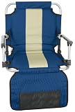 read full review Stansport Folding Stadium Seat with Arms, Blue (19- X17- X5.5-Inch)