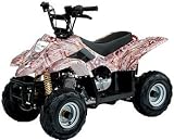 Small Size Classic Kids Model ATV (Quad) # ATA-110B - Pink Camo