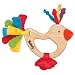 Sassy Earth Brights Dove Rattle