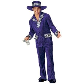 Men's Extra Large "Big Papa" Hot City Nights Costume - Z383