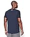 Under Armour Men's Streaker Run V-Neck T-Shirt, Midnight Navy (410)/Reflective, X-Large