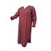 State O Maine Seersucker Printed Stripe Robe