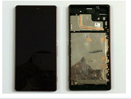 100% Tested Working For Sony Xperia Z3 L55T LCD Display Screen touch Digitizer with frame Assembly (Black)