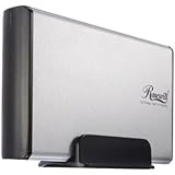Rosewill Aluminum 3.5-Inch Silver USB 2.0 External Enclosure Cooling RX35-AT-SU SLV Silver