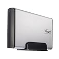 Rosewill Aluminum 3.5-Inch Silver USB 2.0 External Enclosure Cooling RX35-AT-SU SLV Silver