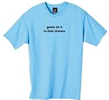 geeks do it in their dreams 100% Cotton Unisex Tee with funny Beware of the Geek Joke Text