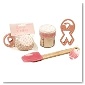 Fox Run Breast Cancer Awareness Baking Set