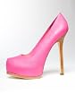 Liza Leather Platform Heel main image