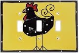 FUNKY CHICKEN Switchplates Outlet Covers, Rocker, GFCI