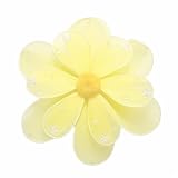 10 Yellow Sequined Daisy Flower nylon hanging ceiling wall baby nursery room wedding decor