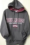 Mississippi State Bulldogs Charcoal Automatic Pullover Hooded Sweatshirt