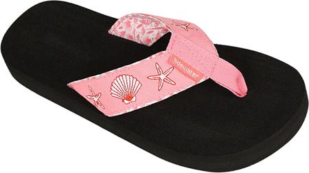 Pink Shell Pattern Women's Flip Flops