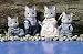 Calico Critters Fisher Cat Family