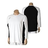 Men's Prince Competition 4 Long Sleeve Top - White/Black