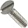 Precision Stainless Steel 303 Machine Screw, Flat Head, Slotted Drive, ANSI B18.6.3