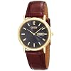 Citizen Men's BM8242-08E Eco-Drive Gold-Tone Leather Watch